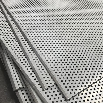ASTM 316L 430 Perforated SS Plate 8K Cold Rolled Decorative Round Shape
