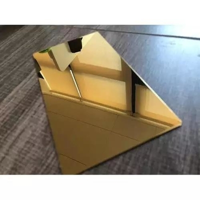 ASTM 420 430 Stainless Steel Sheet Plate Gold Sliver Mirror Color For Decoration
