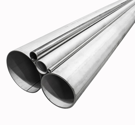 Seamless Welded Stainless Steel Pipe Mirror Bright 304 316L 321 Cold Rolled Duplex 0.3mm