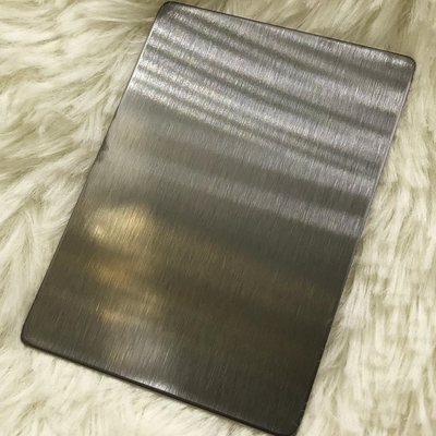 DIN 1.4404 Brushed Stainless Steel Plate For High Temperature Water Environment